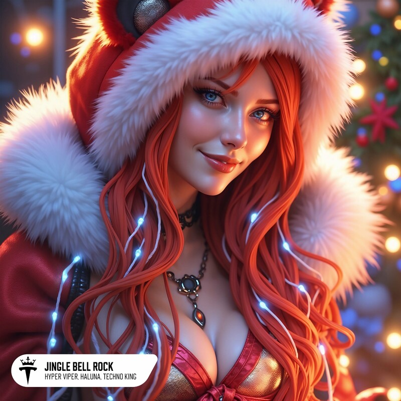 Hyper VIPER, HALUNA & TECHNO KING - Jingle Bell Rock (Original Mix)