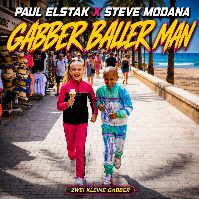 Paul Elstak & Steve Modana - Gabber Baller Man (Paul's gro&szlig;e Gabber Mix)