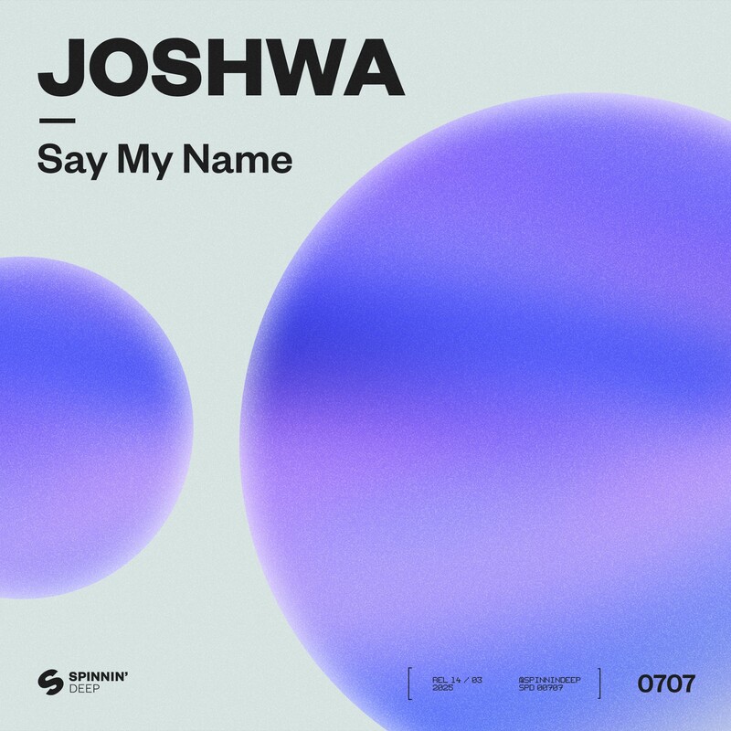 Joshwa - Say My Name (Original Mix)