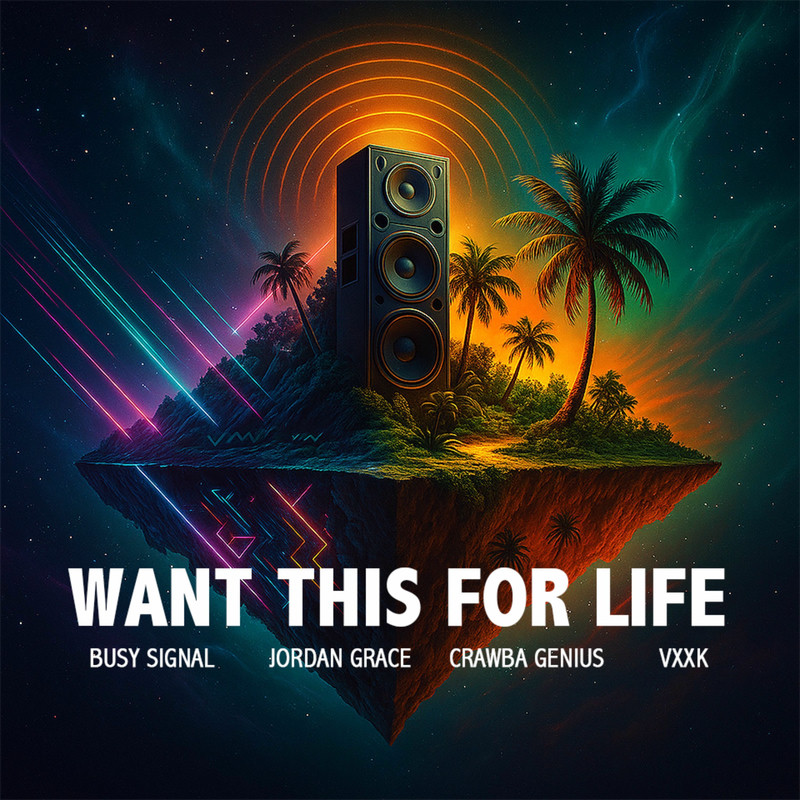 Busy Signal, Jordan Grace & Vxxk - Want This for Life (feat. Crawba Genius) (Original Mix)