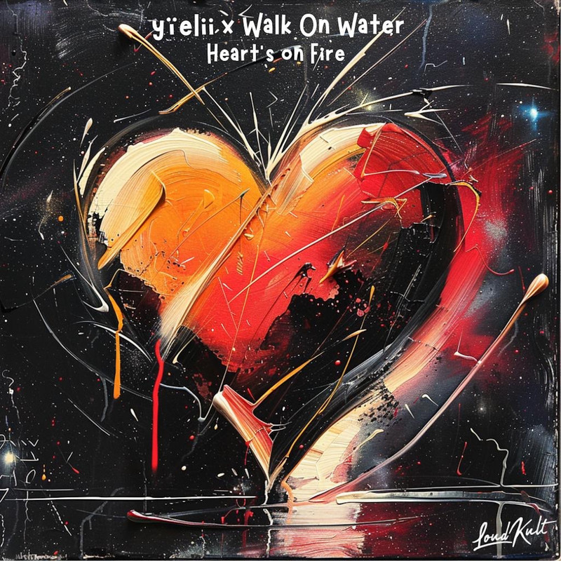 Walk on Water, y&iuml;elii - Heart's on Fire (Extended Mix)