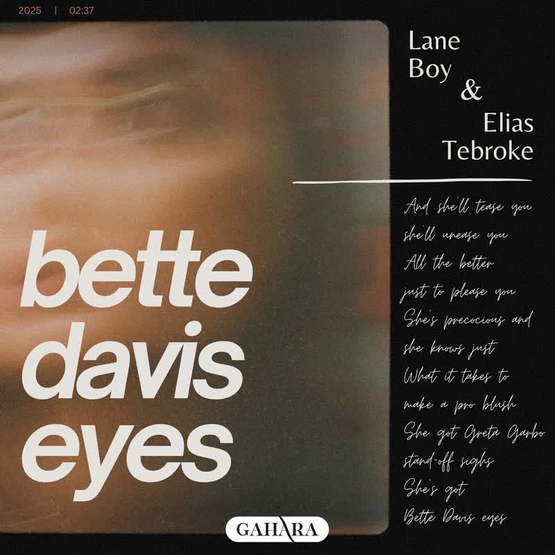 Lane Boy, Elias Tebroke - Bette Davis Eyes (Original Mix)