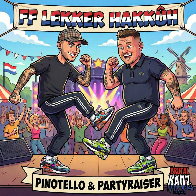 Pinotello & Partyraiser - FF Lekker Hakk&ucirc;h (Extended Mix)