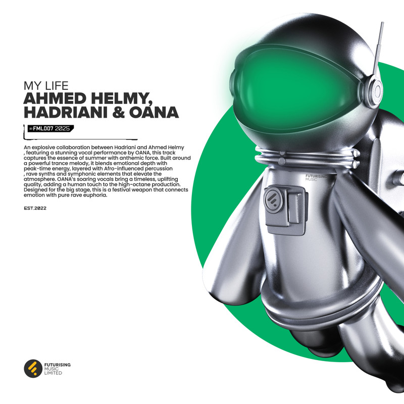 Ahmed Helmy, Hadriani & Oana - My Life (Extended Mix)