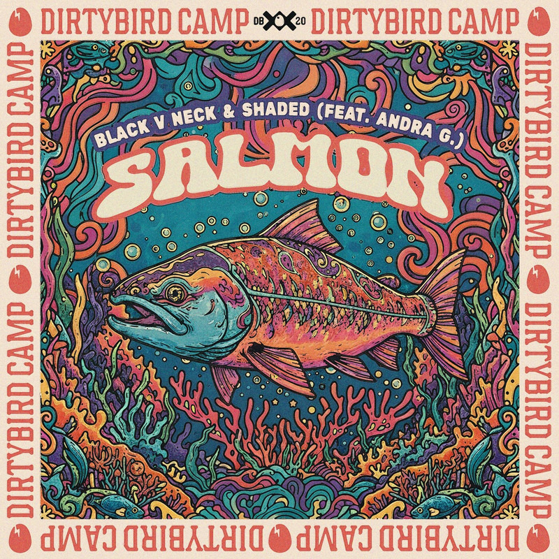Black V Neck & Shaded - Salmon (feat. Andra G.) (Extended Mix)