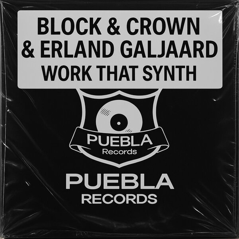 Block & Crown, Erland Galjaard - Work That Synth (Original Mix)