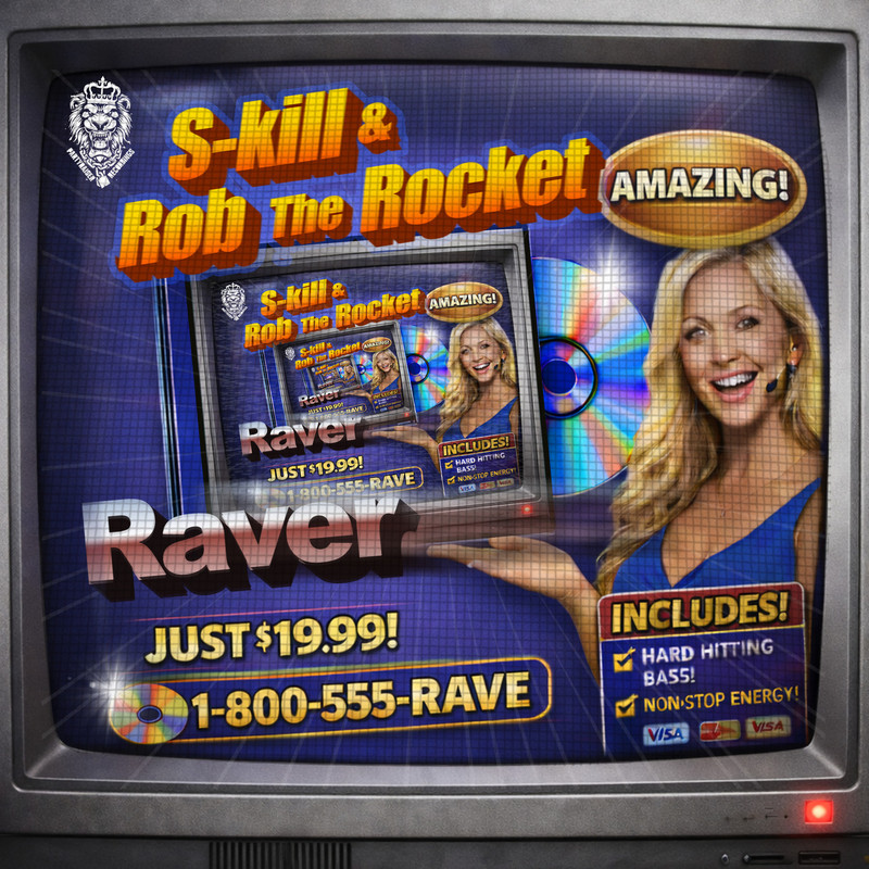 S-KILL, Rob The Rocket - Raver (Extended Mix)