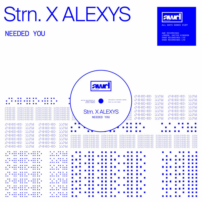 STRN. & Alexys - Needed You (Original Mix)