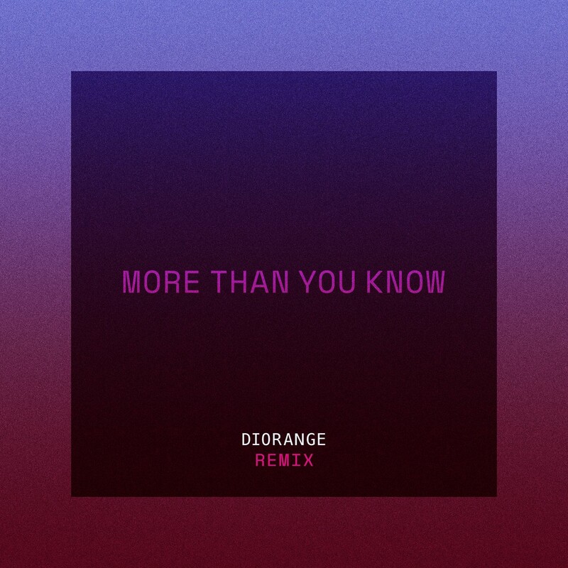 Axwell Ingrosso - More Than You Know (Diorange Remix)