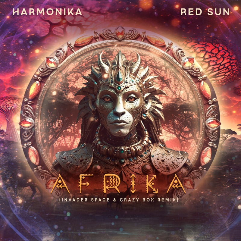 Red Sun, Harmonika - Afrika (Invader Space & Crazy Box Extended Remix)