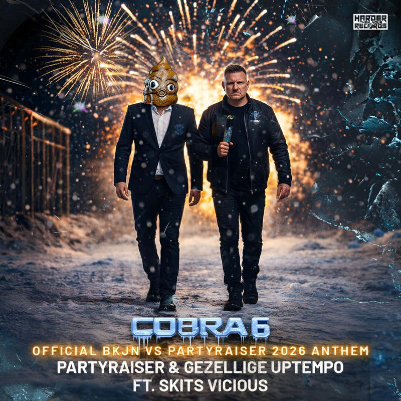 Partyraiser, Gezellige Uptempo - Cobra 6 (Official BKJN vs. Partyraiser 2026 Anthem) (Extended Mix)