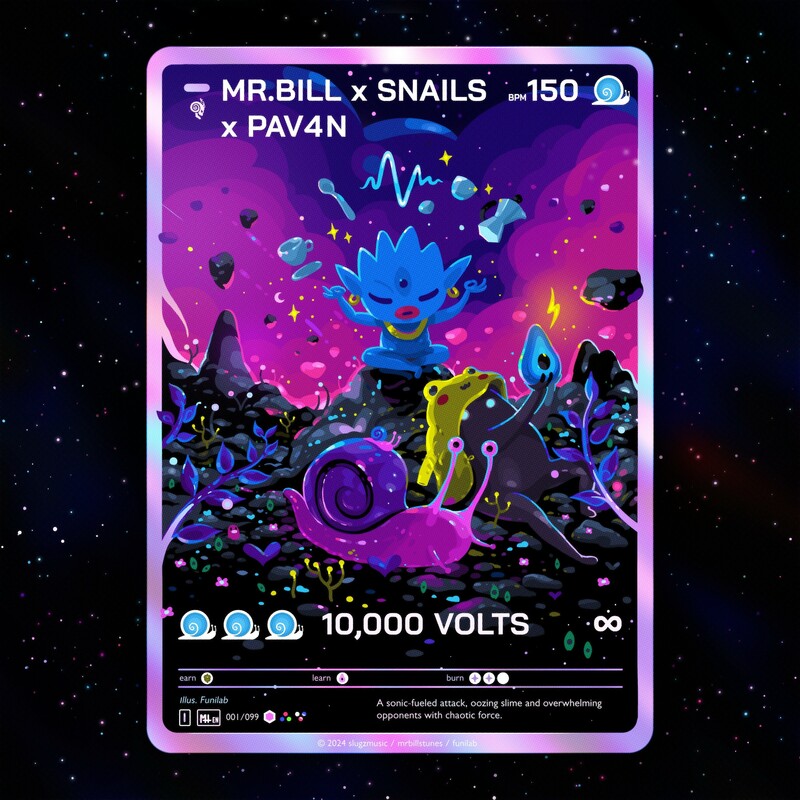Mr. Bill, Snails & PAV4N - 10,000 Volts (Original Mix)
