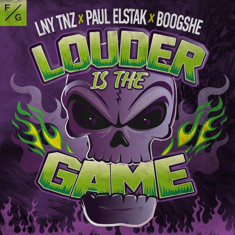 LNY TNZ, DJ Paul Elstak & Boogshe - Louder Is The Game (Original Mix)
