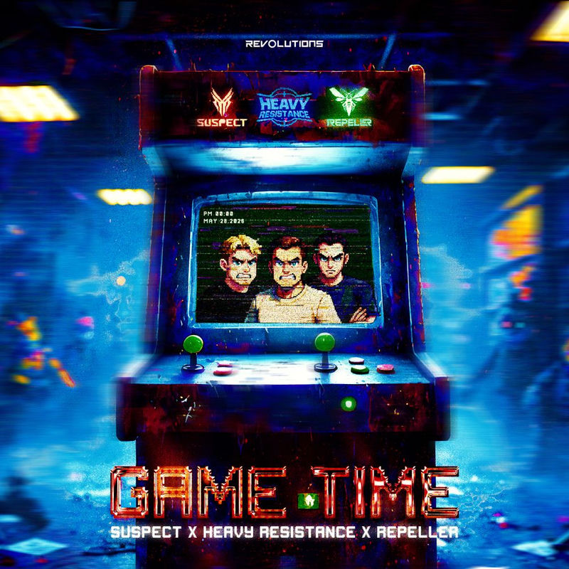Suspect, Heavy Resistance & Repeller - GAME TIME (Original Mix)