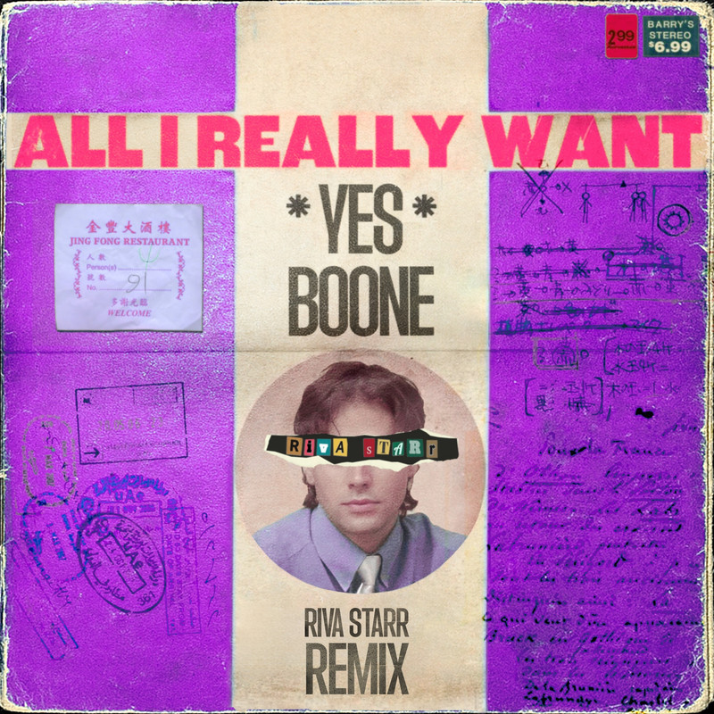 Yes Boone - All I Really Want (Riva Starr Extended Remix)