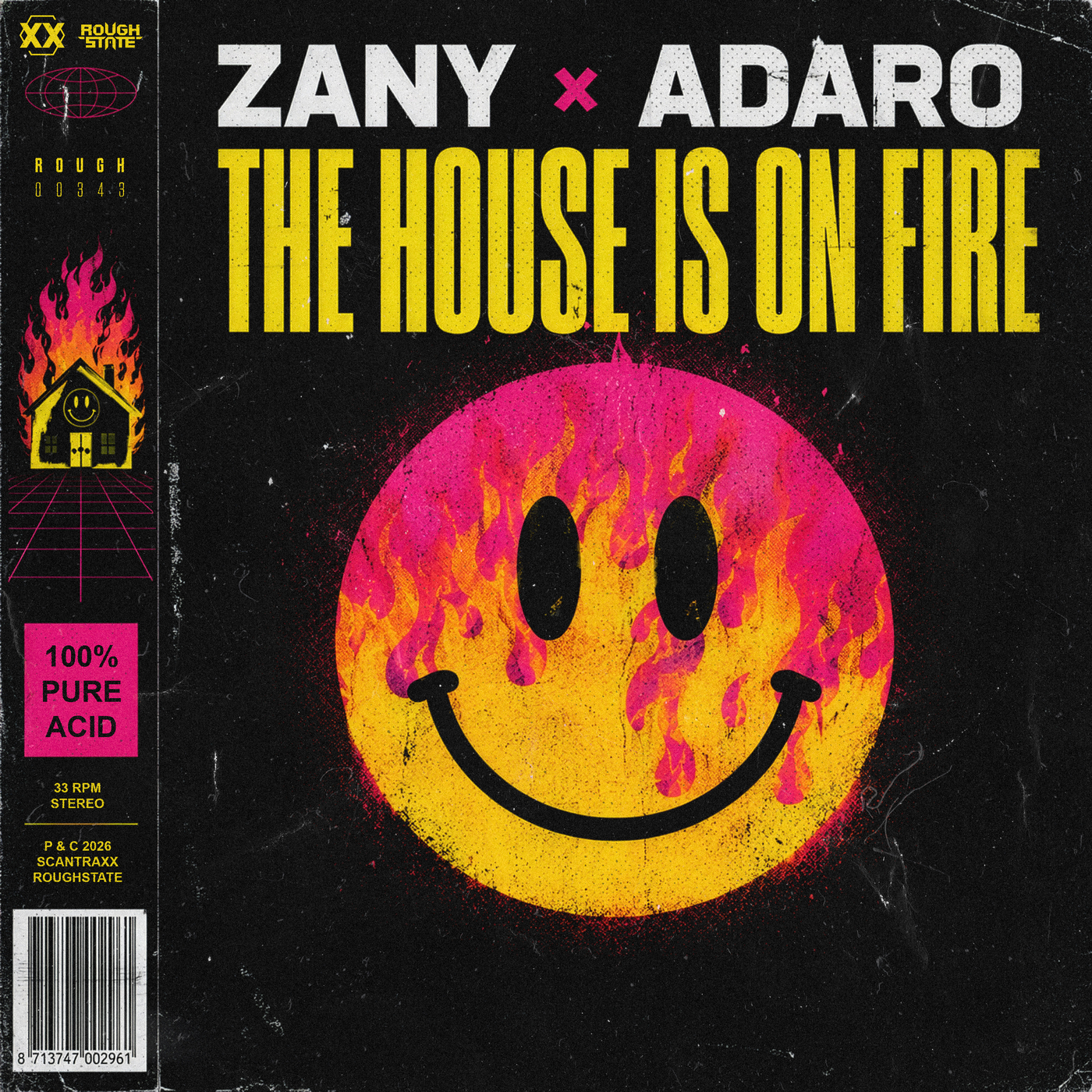 Adaro, Zany - The House Is On Fire (Extended Mix)
