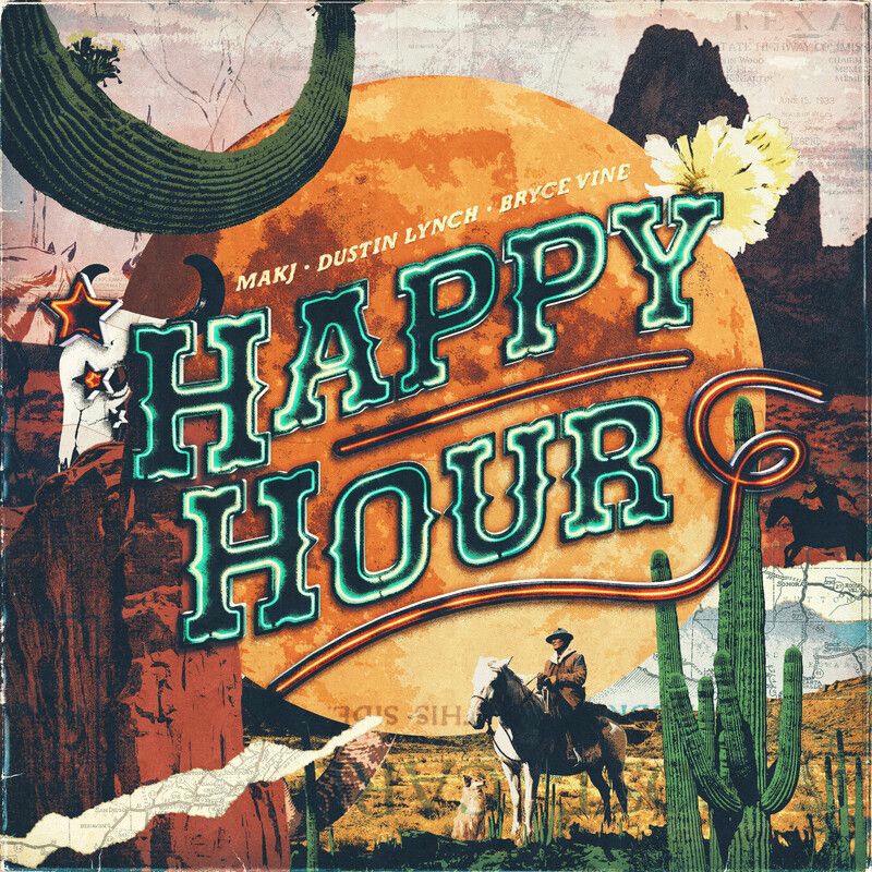 MAKJ, Dustin Lynch & Bryce Vine - Happy Hour (Original Mix)