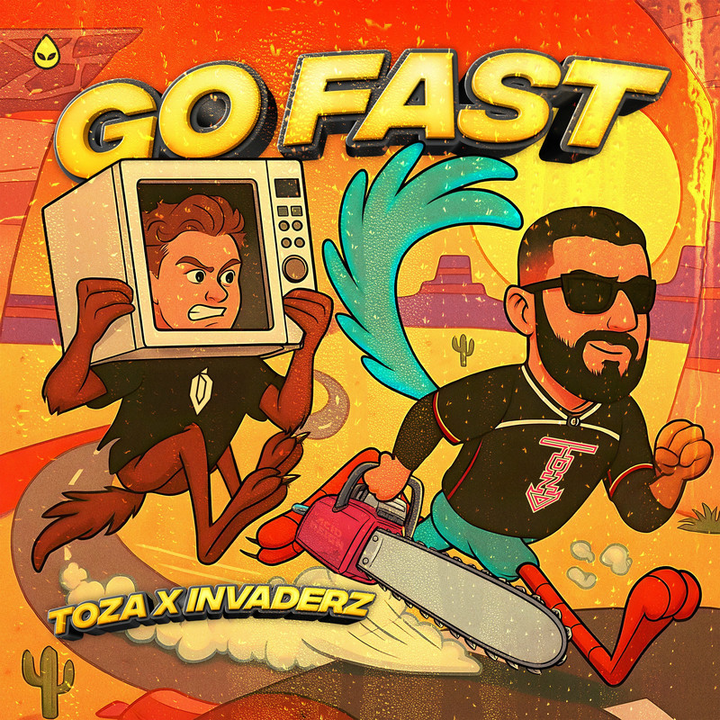 Toza, Invaderz & MC Pez - GO FAST (Original Mix)